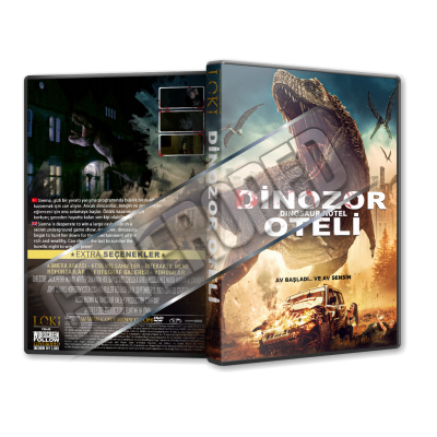 Dinozor Oteli - Dinosaur Hotel - 2021 Türkçe Dvd Cover Tasarımı
